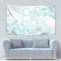 Turquoise Kuki Airani Tapakau Tapestry Tribal Anchor Mix Tiare