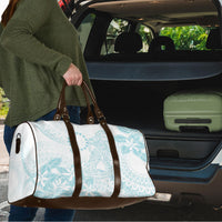 Turquoise Kuki Airani Tapakau Travel Bag Tribal Anchor Mix Tiare LT7 - Polynesian Pride