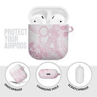 Candy Pink Kuki Airani Tapakau AirPods Case Tribal Anchor Mix Tiare LT7 - Polynesian Pride