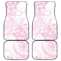 Candy Pink Kuki Airani Tapakau Car Mats Tribal Anchor Mix Tiare