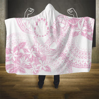 Candy Pink Kuki Airani Tapakau Hooded Blanket Tribal Anchor Mix Tiare LT7 - Polynesian Pride