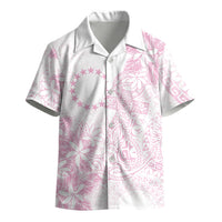 Candy Pink Kuki Airani Tapakau Kid Hawaiian Shirt Tribal Anchor Mix Tiare LT7 - Polynesian Pride