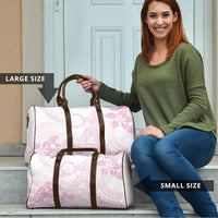 Candy Pink Kuki Airani Tapakau Travel Bag Tribal Anchor Mix Tiare