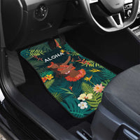 Hawaii Hula Girl Vintage Car Mats Tropical Forest LT7 - Polynesian Pride