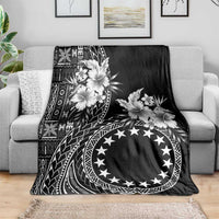 Kia Orana Cook Islands Blanket Tiare and Stars LT7 - Polynesian Pride