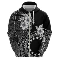 Kia Orana Cook Islands Hoodie Tiare and Stars LT7 - Polynesian Pride