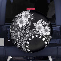 Kia Orana Cook Islands Spare Tire Cover Tiare and Stars LT7 - Polynesian Pride