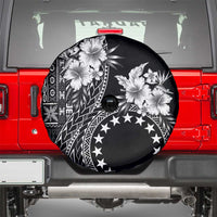 Kia Orana Cook Islands Spare Tire Cover Tiare and Stars LT7 - Polynesian Pride