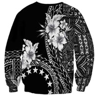 Kia Orana Cook Islands Sweatshirt Tiare and Stars LT7 - Polynesian Pride