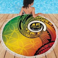 Vanuatu 45th Independence Anniversary Beach Blanket Ni-Van Sandroing LT7 - Polynesian Pride