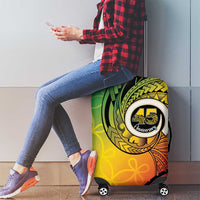 Vanuatu 45th Independence Anniversary Luggage Cover Ni-Van Sandroing - Polynesian Pride