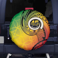 Vanuatu 45th Independence Anniversary Spare Tire Cover Ni-Van Sandroing - Polynesian Pride