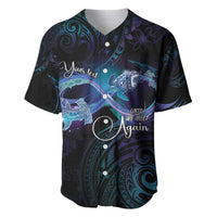 Polynesian Personalized Memorial Baseball Jersey Oceanic Infinity Symbol - Until We Meet Again - Polynesian Pride