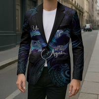Polynesian Personalized Memorial Blazer Oceanic Infinity Symbol - Until We Meet Again LT7 - Polynesian Pride