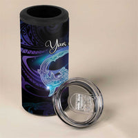 Polynesian Personalized Memorial 4 in 1 Can Cooler Tumbler Oceanic Infinity Symbol - Until We Meet Again LT7 - Polynesian Pride