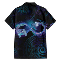 Polynesian Personalized Memorial Family Matching Puletasi and Hawaiian Shirt Oceanic Infinity Symbol - Until We Meet Again LT7 - Polynesian Pride