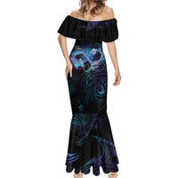 Polynesian Personalized Memorial Mermaid Dress Oceanic Infinity Symbol - Until We Meet Again - Polynesian Pride