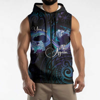 Polynesian Personalized Memorial Sleeveless Zip Hoodie Oceanic Infinity Symbol - Until We Meet Again LT7 - Polynesian Pride
