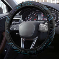 Polynesian Memorial Steering Wheel Cover Oceanic Infinity Symbol - Until We Meet Again LT7 - Polynesian Pride