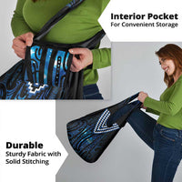 New Zealand Matariki Grocery Bag Galaxy Poutama Motifs