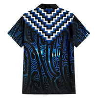 New Zealand Matariki Hawaiian Shirt Galaxy Poutama Motifs