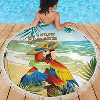 Aloha Hawaii It's 5 o'clock Somewhere Beach Blanket LT7 - Polynesian Pride