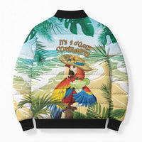 Aloha Hawaii It's 5 o'clock Somewhere Bomber Puffer Jacket - Polynesian Pride