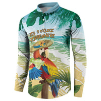Aloha Hawaii It's 5 o'clock Somewhere Button Sweatshirt LT7 - Polynesian Pride
