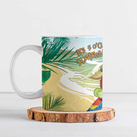 Aloha Hawaii It's 5 o'clock Somewhere Ceramic Mug LT7 Blue - Polynesian Pride