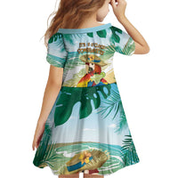 Aloha Hawaii It's 5 o'clock Somewhere Family Matching Long Sleeve Bodycon Dress and Hawaiian Shirt - Polynesian Pride