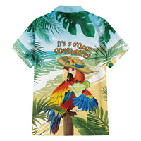 Aloha Hawaii It's 5 o'clock Somewhere Family Matching Long Sleeve Bodycon Dress and Hawaiian Shirt - Polynesian Pride