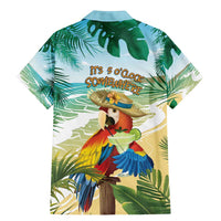 Aloha Hawaii It's 5 o'clock Somewhere Family Matching Mermaid Dress and Hawaiian Shirt LT7 - Polynesian Pride