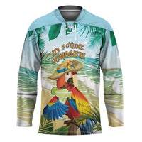 Aloha Hawaii It's 5 o'clock Somewhere Hockey Jersey - Polynesian Pride