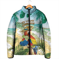 Aloha Hawaii It's 5 o'clock Somewhere Padded Jacket - Polynesian Pride