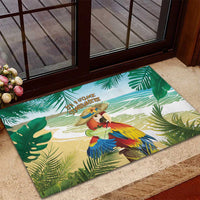 Aloha Hawaii It's 5 o'clock Somewhere Rubber Doormat LT7 - Polynesian Pride