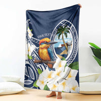 Hafa Adai Guam Blanket Sihek Guam Kingfisher with Guasali LT7 - Polynesian Pride