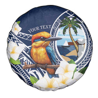 Hafa Adai Guam Spare Tire Cover Sihek Guam Kingfisher with Guasali LT7 - Polynesian Pride