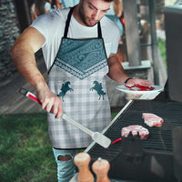 Aloha Hawaii Cowboys Paniolo Apron Teal Palaka LT7 - Polynesian Pride