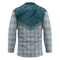 Aloha Hawaii Cowboys Paniolo Hockey Jersey Teal Palaka LT7 - Polynesian Pride