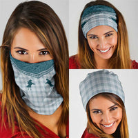 Aloha Hawaii Cowboys Paniolo Neck Gaiter Teal Palaka - Polynesian Pride