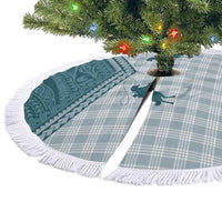 Aloha Hawaii Cowboys Paniolo Tree Skirt Teal Palaka LT7 - Polynesian Pride