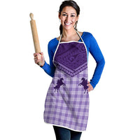 Aloha Hawaii Cowboys Paniolo Apron Violet Palaka LT7 - Polynesian Pride