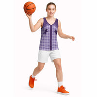 Aloha Hawaii Cowboys Paniolo Basketball Jersey Violet Palaka LT7 - Polynesian Pride