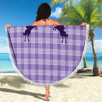 Aloha Hawaii Cowboys Paniolo Beach Blanket Violet Palaka - Polynesian Pride
