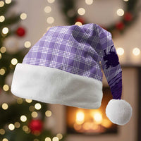 Aloha Hawaii Cowboys Paniolo Christmas Santa Hat Violet Palaka - Polynesian Pride