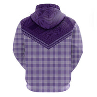 Aloha Hawaii Cowboys Paniolo Hoodie Violet Palaka - Polynesian Pride