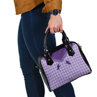 Aloha Hawaii Cowboys Paniolo Shoulder Handbag Violet Palaka - Polynesian Pride