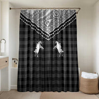 Aloha Hawaii Cowboys Paniolo Bathroom Set Black Palaka - Polynesian Pride