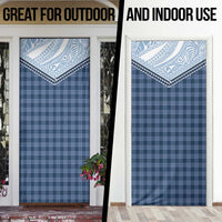 Aloha Hawaii Cowboys Paniolo Door Cover Navy Blue Palaka - Polynesian Pride