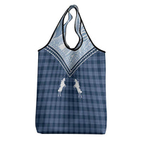 Aloha Hawaii Cowboys Paniolo Grocery Bag Navy Blue Palaka LT7 - Polynesian Pride